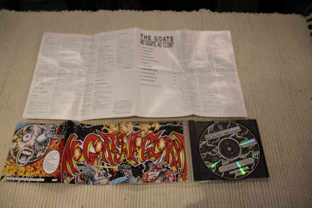 GOATS - NO GOATS, NO GLORY - JAPAN SAMPLE CD